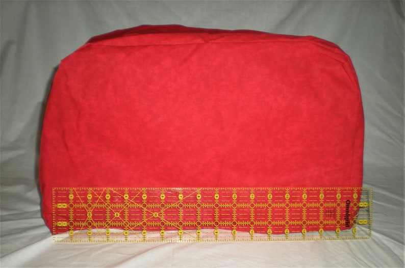 Toaster Oven Cover Red Appliance Cover image 2