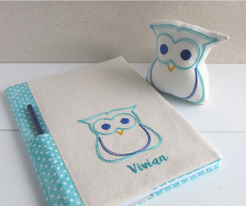 Personalized Diary Notebook Cover School Journal Cover Etsy