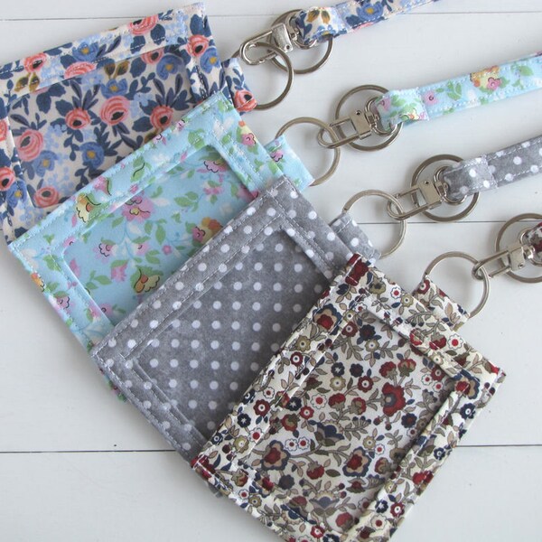 Floral Id Holder Etsy
