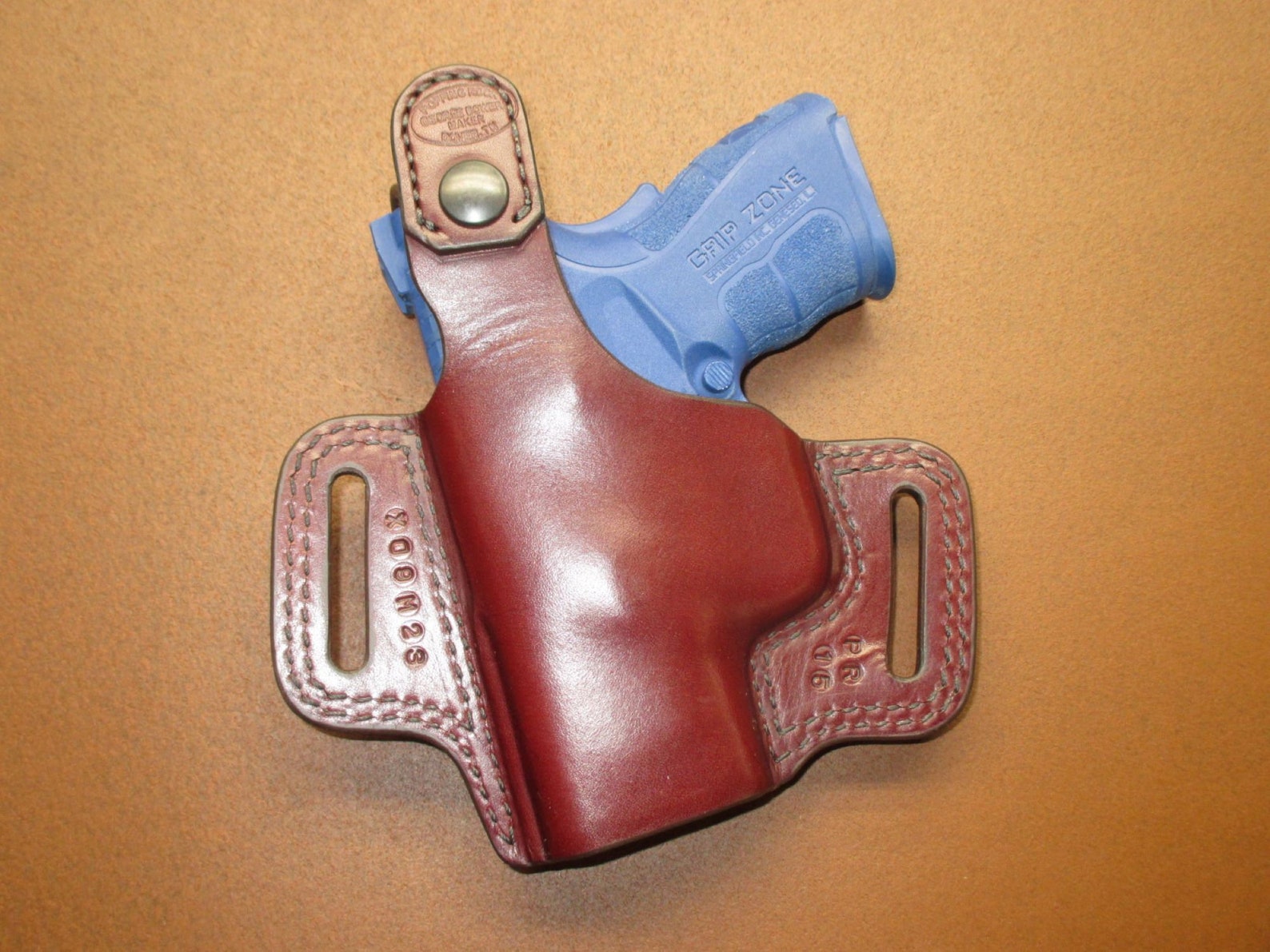 XD Mod 2 9mm 3 OWB Pancake Holster Mahogany Etsy