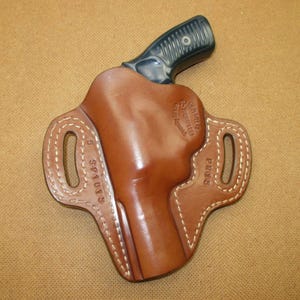 Ruger Made to Order Leather Holster OWB Pancake Colors Available Right Hand Comfort Guard Detailed US Made #ruger pr15 mto zdjęcie 6