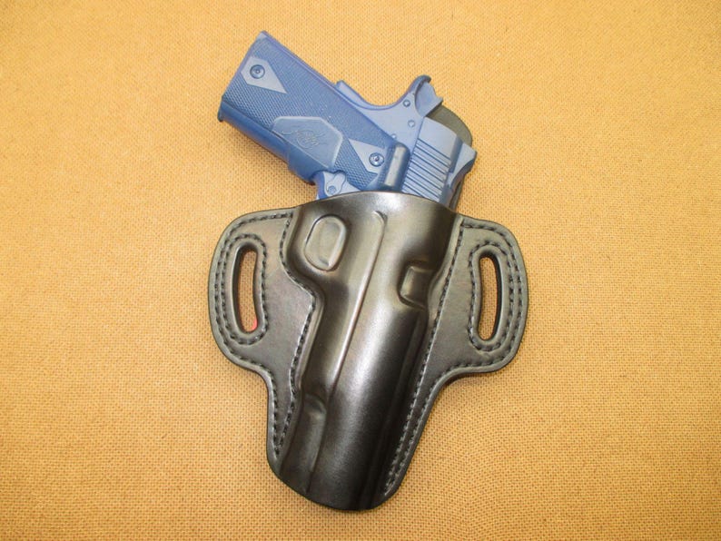Ruger Made to Order Leather Holster OWB Pancake Colors Available Right Hand Comfort Guard Detailed US Made #ruger pr15 mto zdjęcie 1