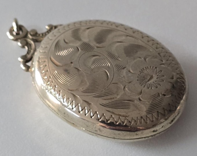 BIRKS Sterling Silver Locket Pendant