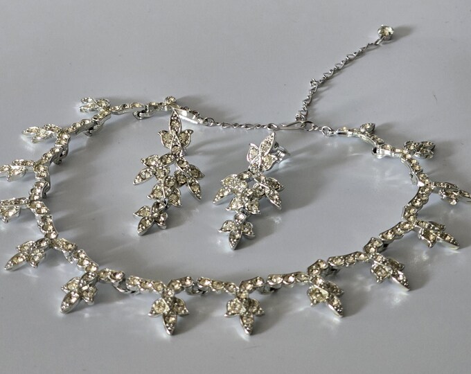 C1960 Sarah Coventry Worlds Fair Necklace and Earring Set