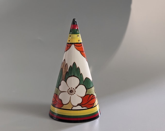 Wedgewood Clarice Cliff Bizzare-Limberlost Conical Sugar Shaker