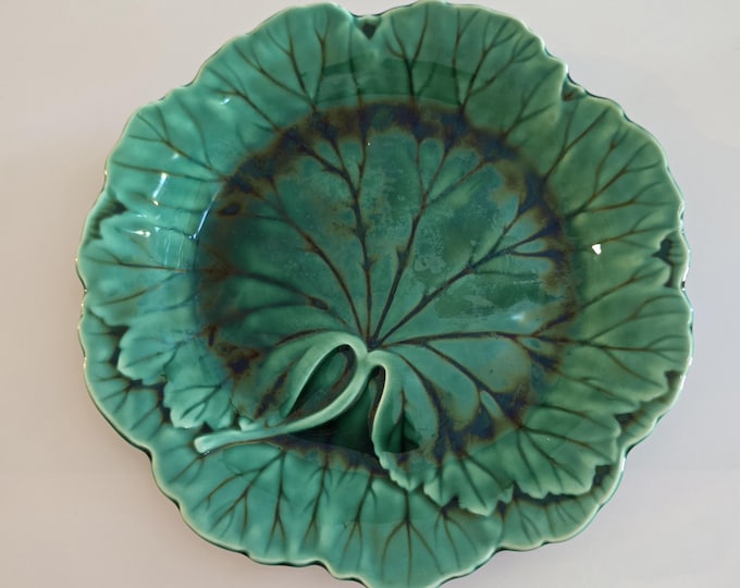 Wedgwood Majolica Cabbage Plate #SR60 DW