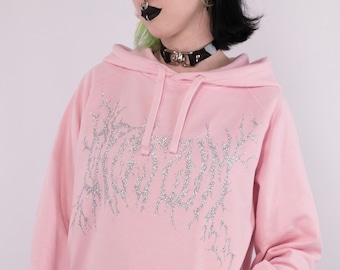 Pink Hardcore Opossum Hoodie