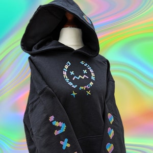 Detached from Reality Smiley Hoodie