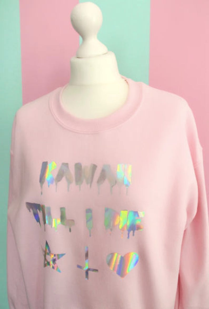 KAWAII TILL I DIE Pullover Bild 2