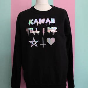 KAWAII TILL I DIE Pullover Bild 4