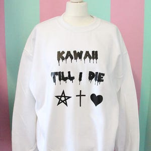 KAWAII TILL I DIE Pullover Bild 5