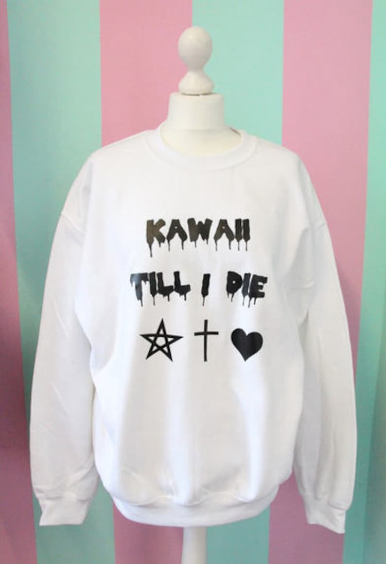 KAWAII TILL I DIE Pullover Bild 5