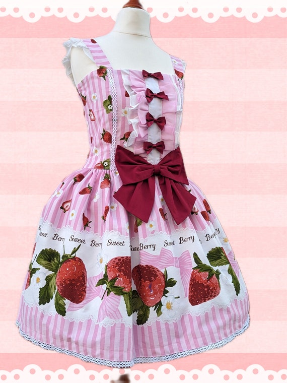 Decoration Strawberry ジャンパースカート Decoration Strawberryジャンパースカートピンク
