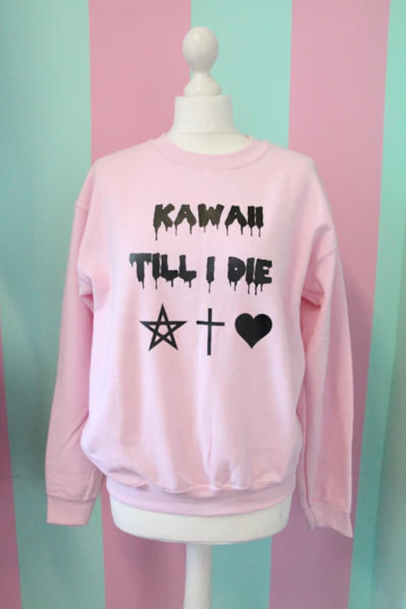 KAWAII TILL I DIE Pullover Bild 1