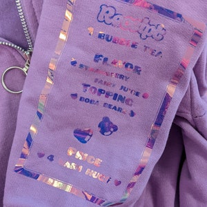 Bubble Tea Crop Pullover Bild 4