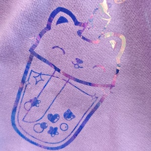 Bubble Tea Crop Pullover Bild 6