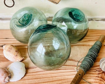 Vintage Japanese Glass Fishing Floats (Each)