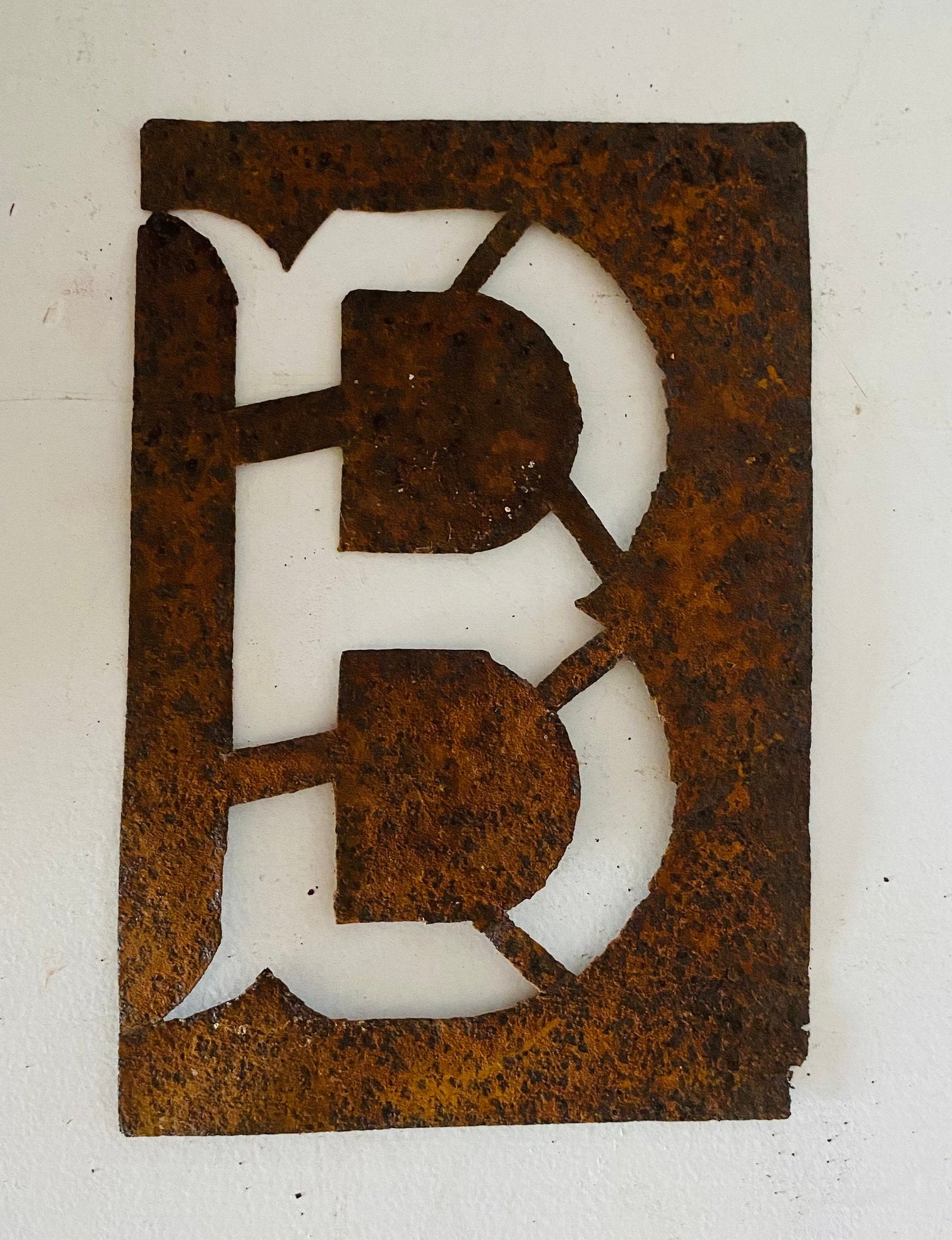 Vintage Wool Bale Stencil T Decorative Cursive. Etsy