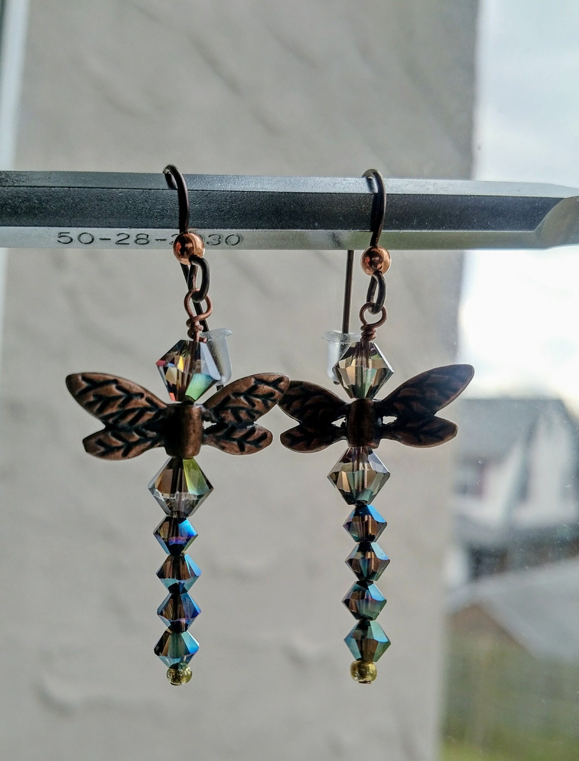 Swarovski dragonfly earrings Clearance