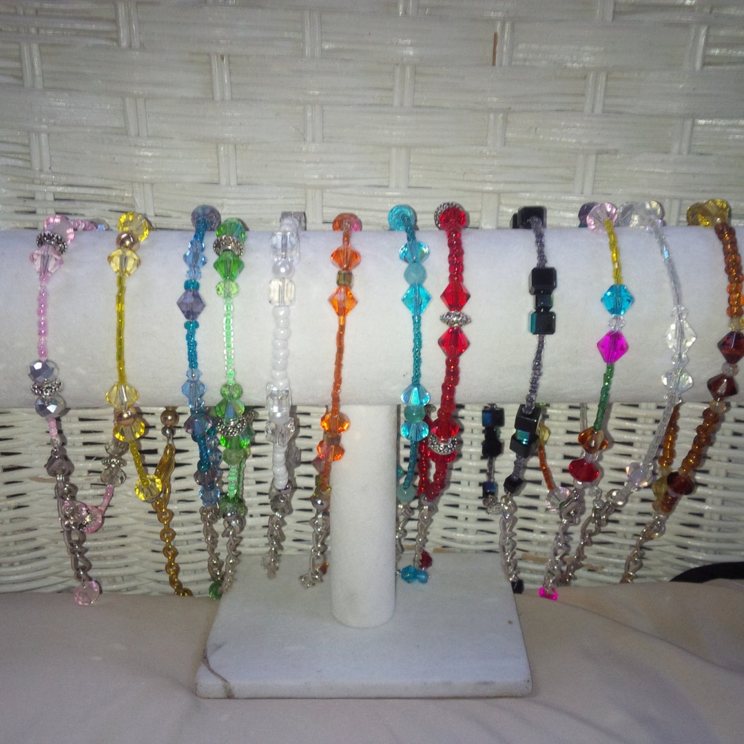 Wholesale Set of Ten Ankle Bracelets Wholesale Prices Ankle Etsy