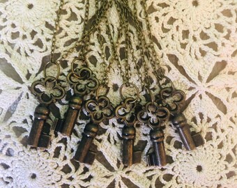 Witch Key Necklaces