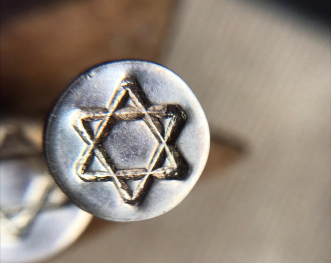 Star of David Earrings // Silver Star of David // Stud Earrings // Bat Mitzvah // Hanukkah