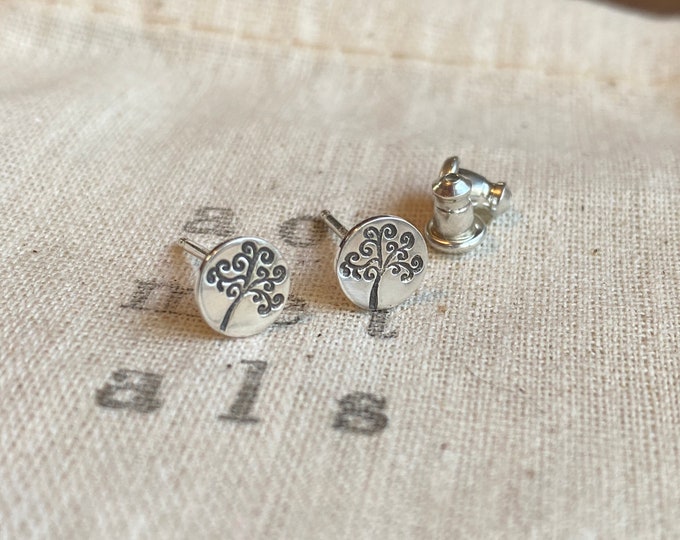 Tree of Life Earrings // Nature Lover // Family // Silver or Gold // Studs or Dangle earrings