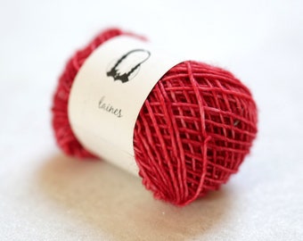Yarnling per piece : Solitaires fing - Red berries Jam