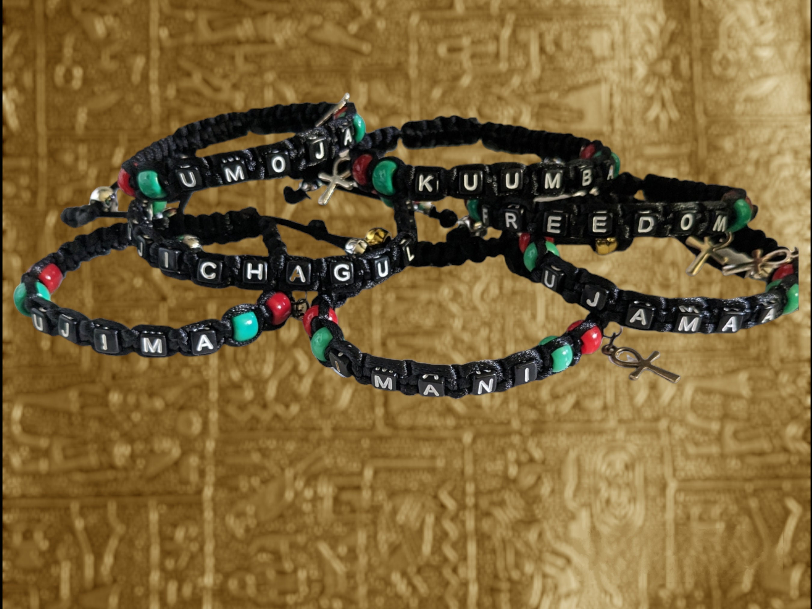 How to make a Bracelet with beads tutorial Kenya flag design (part 2) |  Beaded bracelets tutorial, Bracelet tutorial, Beading tutorials