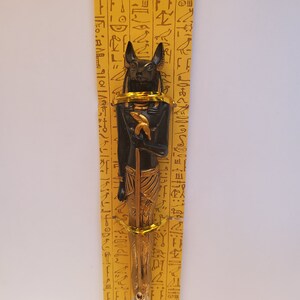 Ancient Egyptian divinity Deity Gods Ballpoint Spiritual Figurine Office Signing Pen pin Anubis