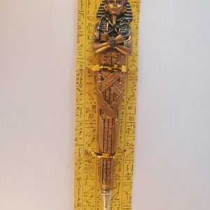 Ancient Egyptian divinity Deity Gods Ballpoint Spiritual Figurine Office Signing Pen pin King Tut