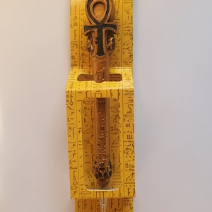 Ancient Egyptian divinity Deity Gods Ballpoint Spiritual Figurine Office Signing Pen pin Ankh