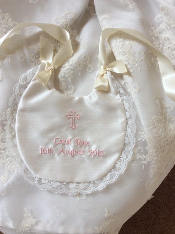 personalised christening bibs ireland