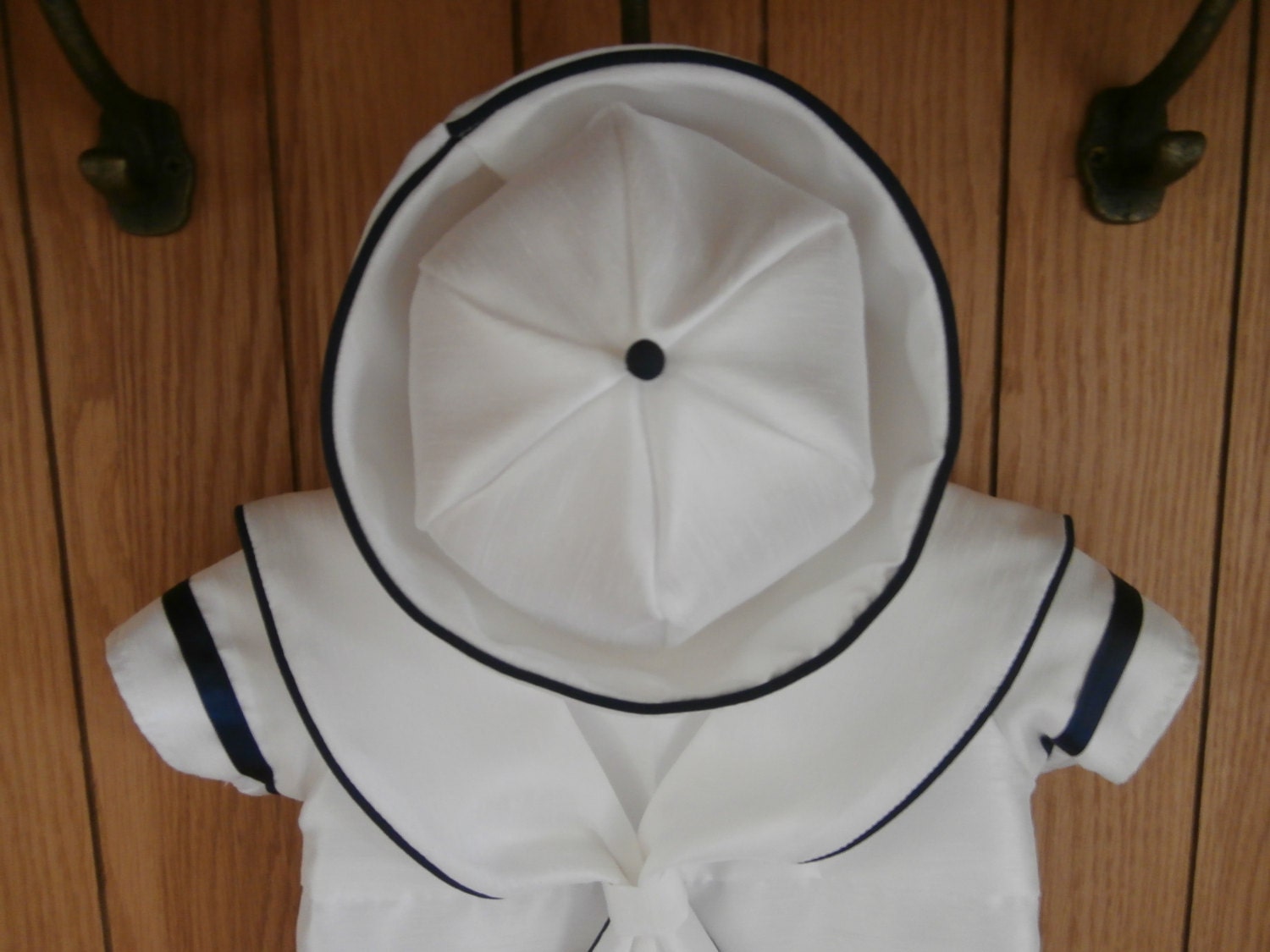 Sailor Suit With Sailor Hat Christening Gown Boys Baptism Etsy UK