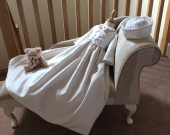 Boys Christening Gown, Baptism Outfit, Handmade Christening gown UK, Modern baby Christening gown, Baptism dress, Taufkleid, Baby Boys suit