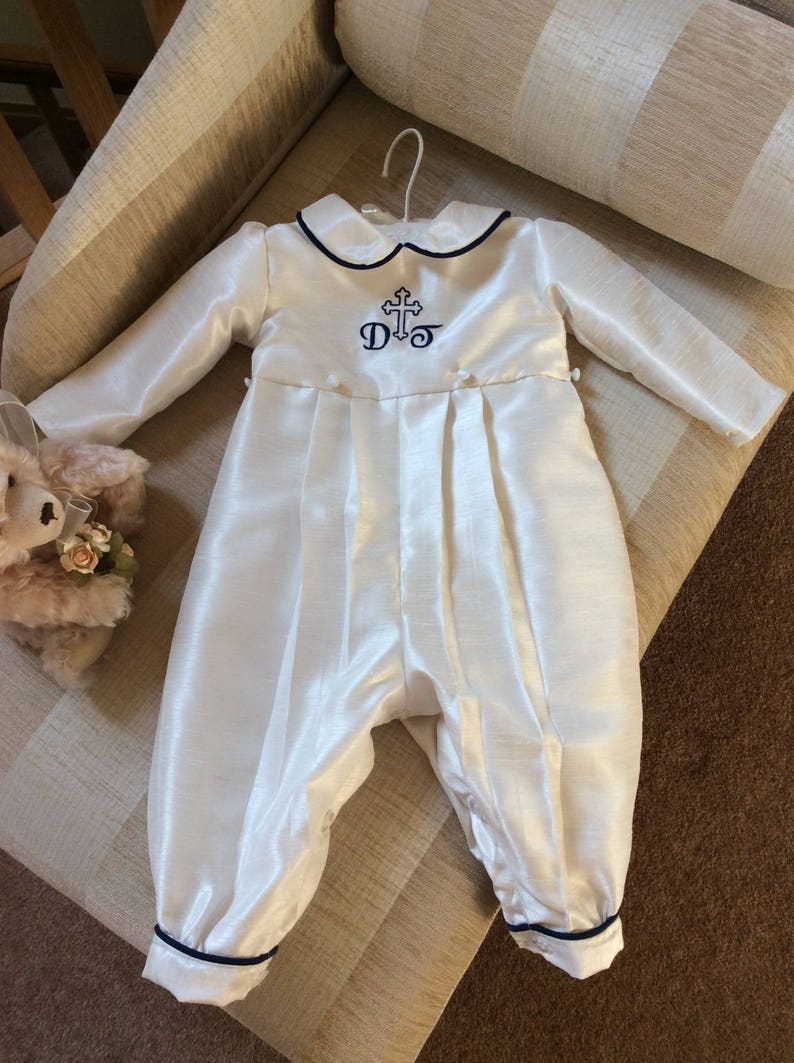 Christening Gown With Detachable Skirt Baptism Gown Etsy