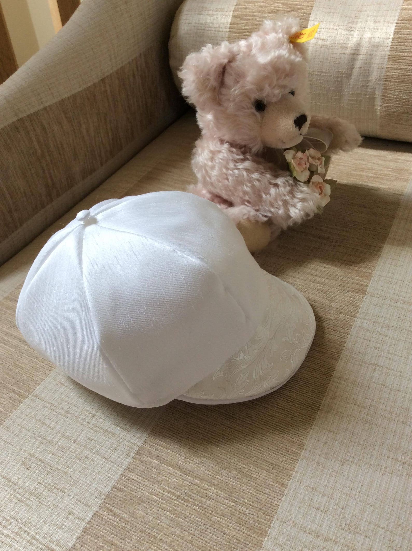 Christening Cap Boys Cap Christening Baptism Hat Etsy