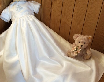 Boys christening gown, Personalised baptism outfit, handmade christening gown uk, baptism dress, Taufkleid, long heirloom Dress