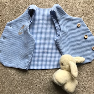 Peter Rabbit Baby Clothes, Personalised, Waistcoat, Trousers, Bow Tie ...
