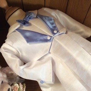 Boys christening suit - baptism - dedication - naming ceremony - wedding - romper suit - gown - dress - outfit - Taufkleid - Bapteme