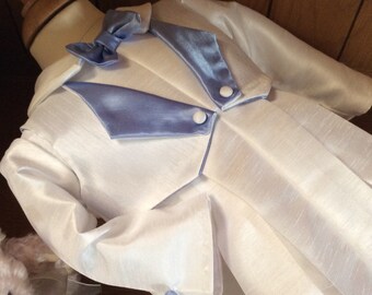 Boys christening suit - baptism - dedication - naming ceremony - wedding - romper suit - gown - dress - outfit - Taufkleid - Bapteme