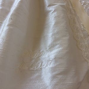 Personalisation for Christening gown, Christening Dress, Christening Romper - First Blessings