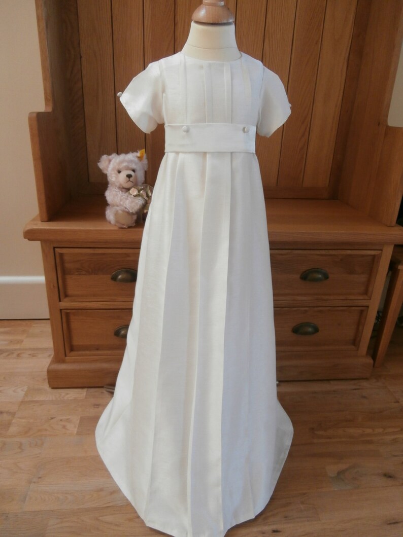 Unisex Christening Gown With Baptism Dress Etsy