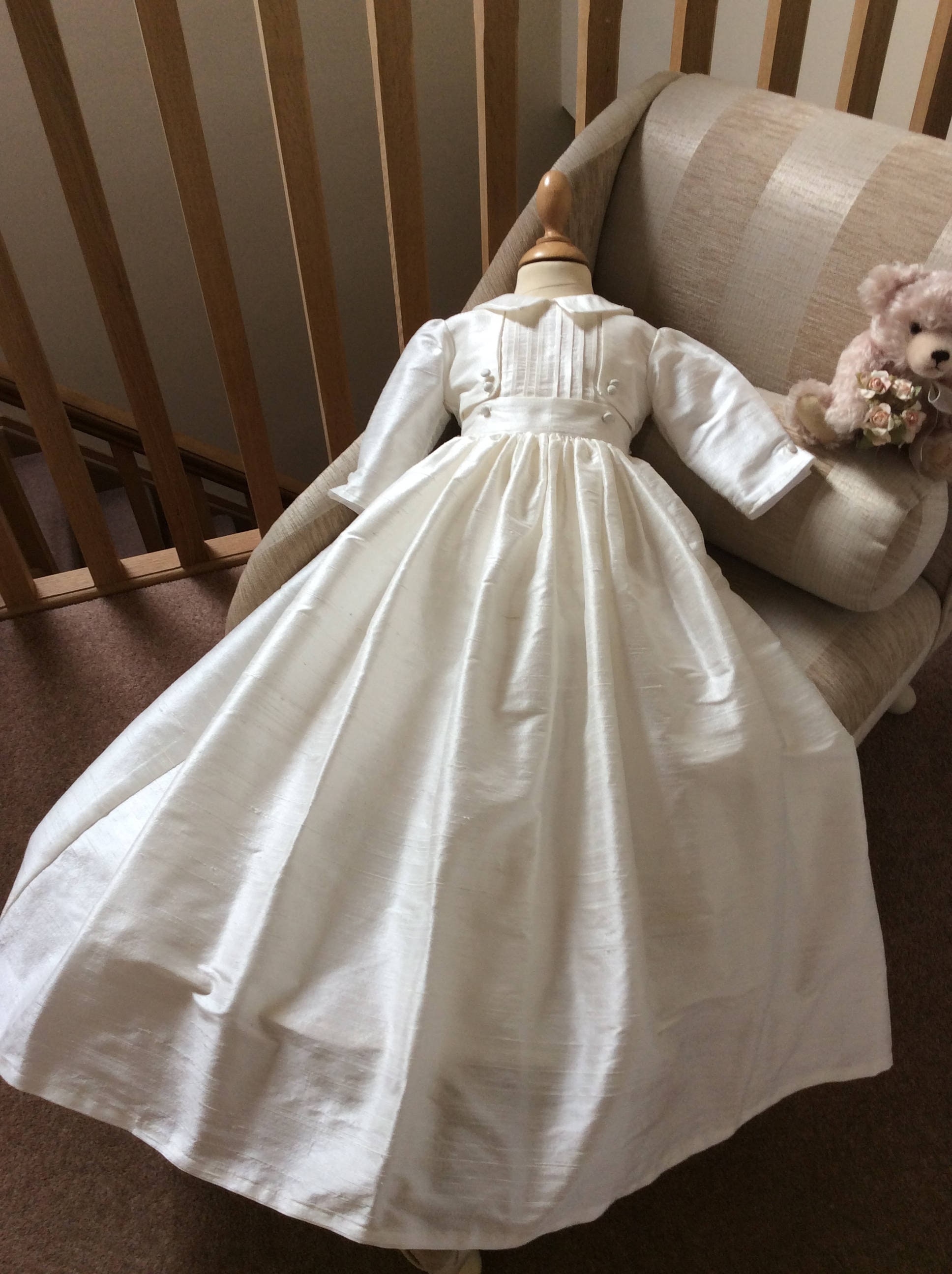 extra long christening gowns