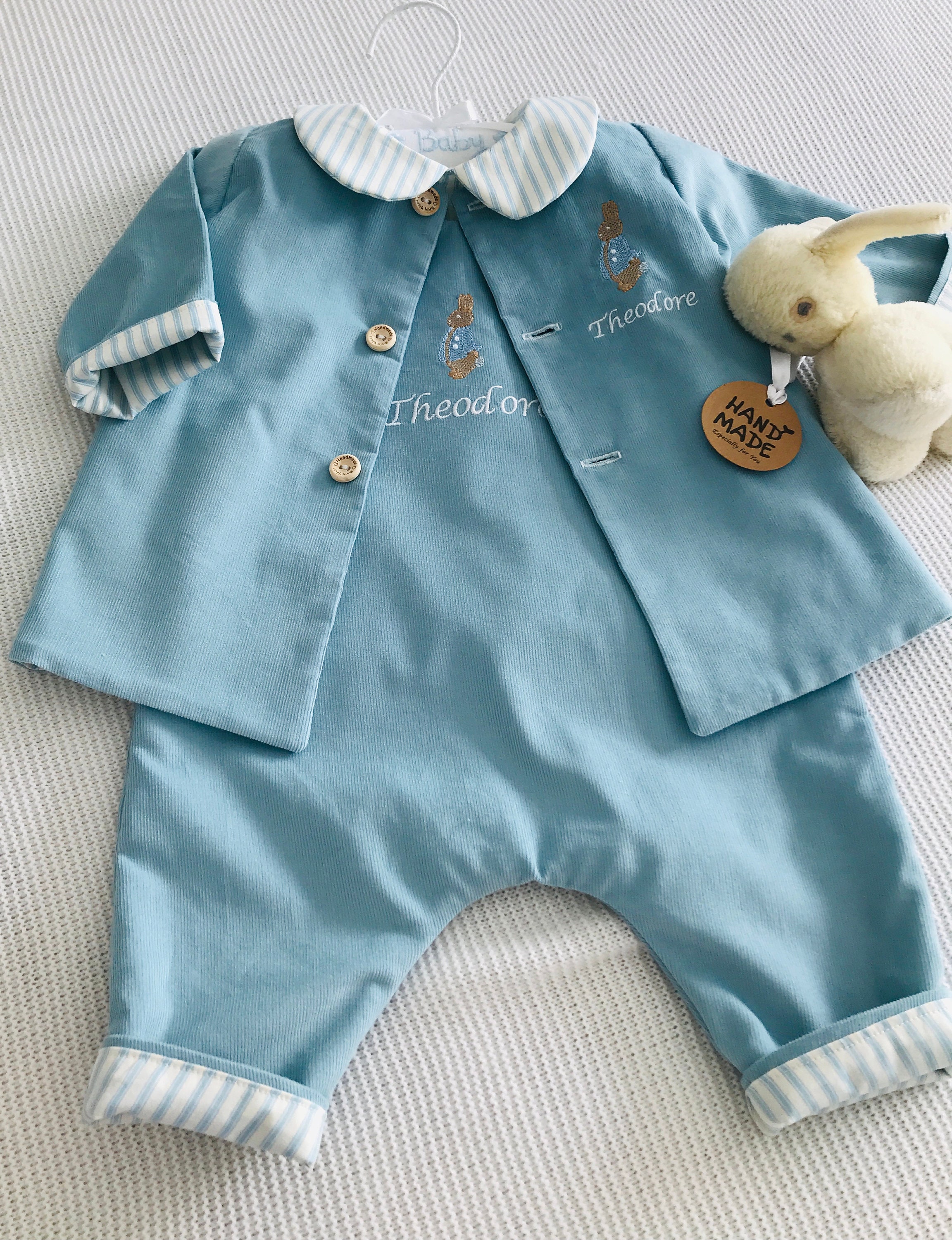 Peter Rabbit Romper Coat Baby boy clothes Boys Coat baby | Etsy