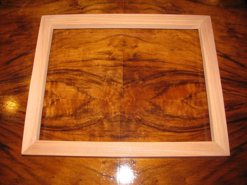 8x10 Cherry Wood Picture Frame Etsy