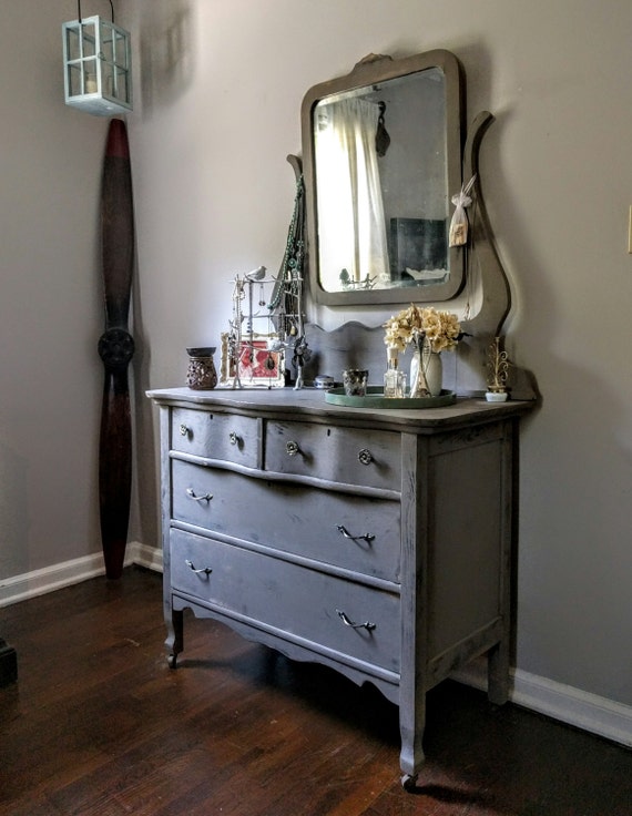 Mirrored Dresser Etsy