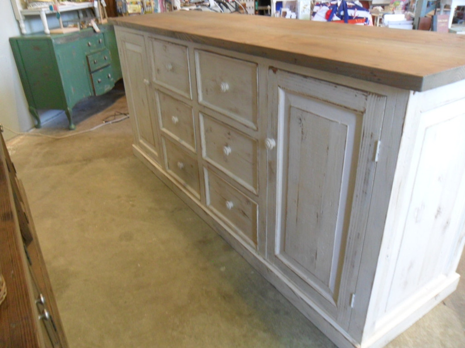 STORE COUNTER from reclaimed wood USA made Etsy