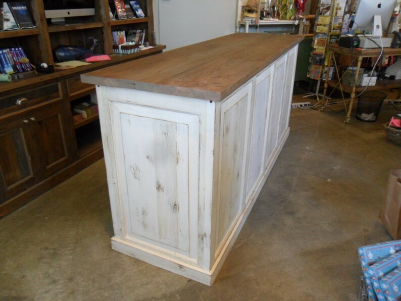 STORE COUNTER from reclaimed wood USA made Etsy