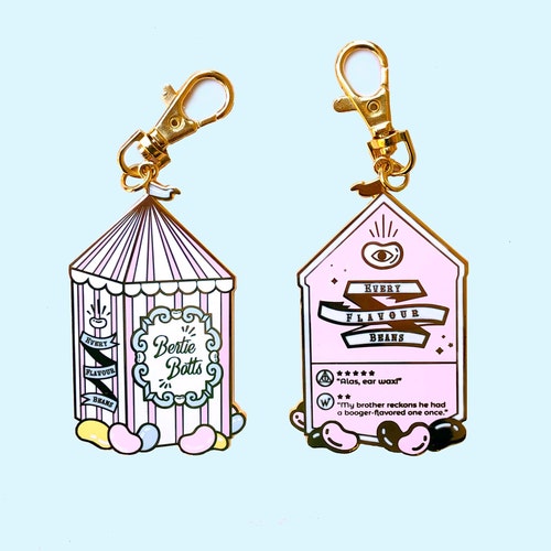 Every Flavour Jelly Beans Double Sided Enamel Keychain or Bag Etsy